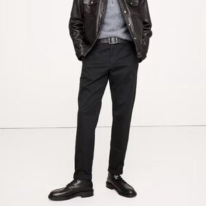 Banana Republic Black Performance Athletic Chino Pants 32W